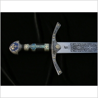 redniowieczny miecz Dziewicy Orleaskiej Joanny d'Arc  255